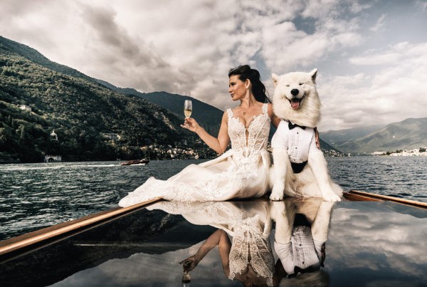 amazing wedding photoshoot lake como