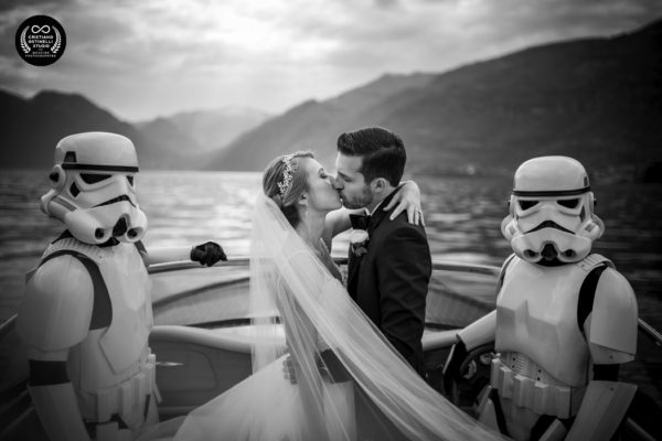 Star Wars - Wedding villa del Balbianello - Lake Como - Cristiano Ostinelli - wedding photographer - 19